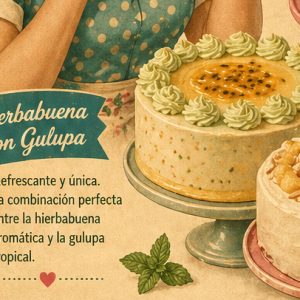 Torta Juanita - de 5 a 10 porciones de hierbabuena con gulupa